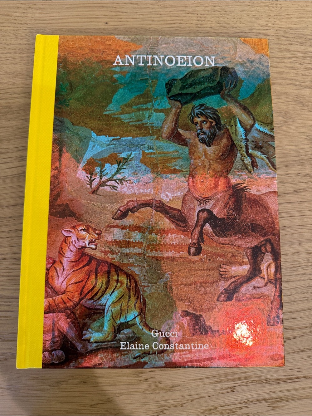 Gucci Antinoeion Art Hardcover - Multicolor Cover with Yellow Spine